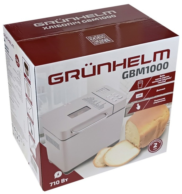 Хлебопечь Grunhelm GBM1000 фото9