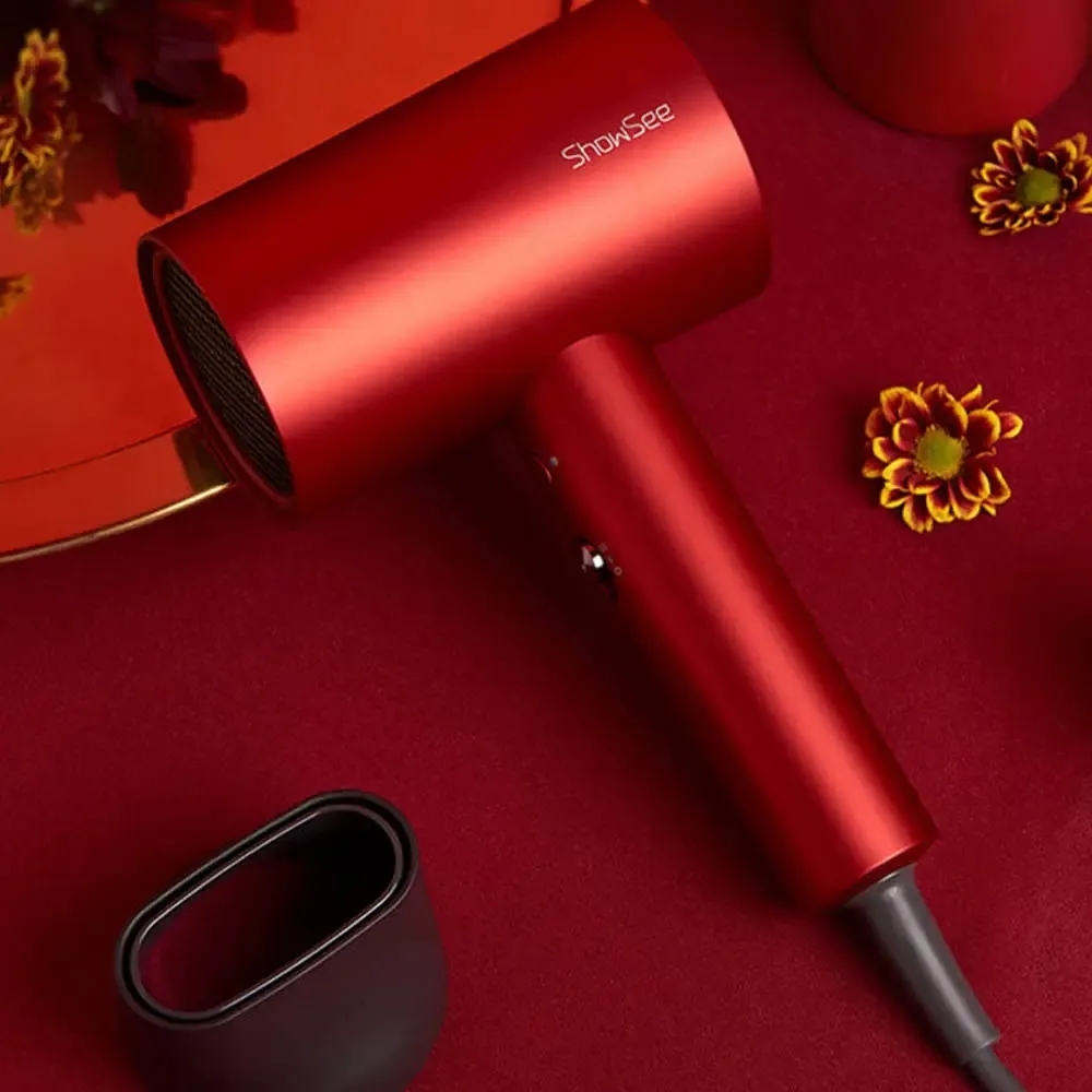Фен Xiaomi ShowSee Electric Hair Dryer A5-R Red фото2
