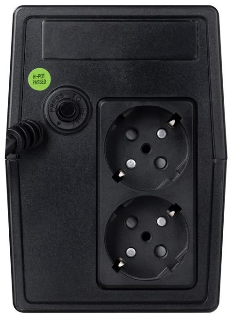 ДБЖ Prologix 800 Lin.int., AVR, 2 x євро, пластик (PLP800VA2LED) фото2