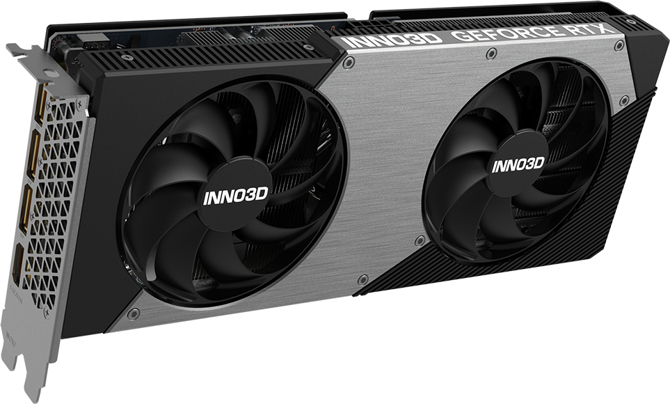 Видеокарта INNO3D GeForce RTX 5060 Ti Twin X2 OC 8GB GDDR7 (N506T2-08D7X-193075N) фото2
