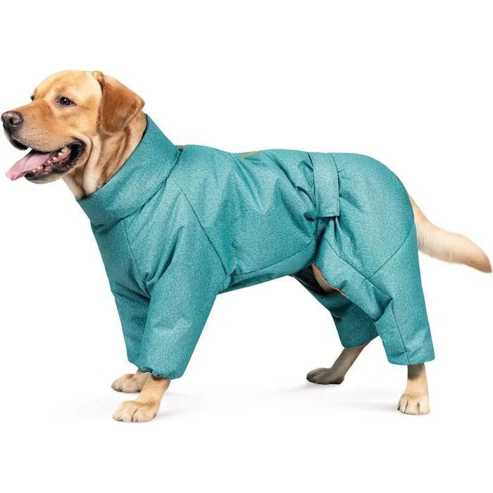 Комбінезон для тварин Pet Fashion «Cold» для такс XS (бірюзовий) (4823082425365) фото2