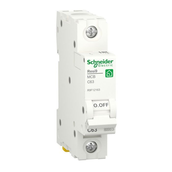 Автоматичний вимикач Schneider Electric RESI9 6kA 1P 32A C (R9F12132) фото3