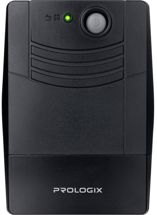 ДБЖ Prologix 1500 Lin.int., AVR, 4 x євро, USB, пластик (PLPU1500VA4LED) фото