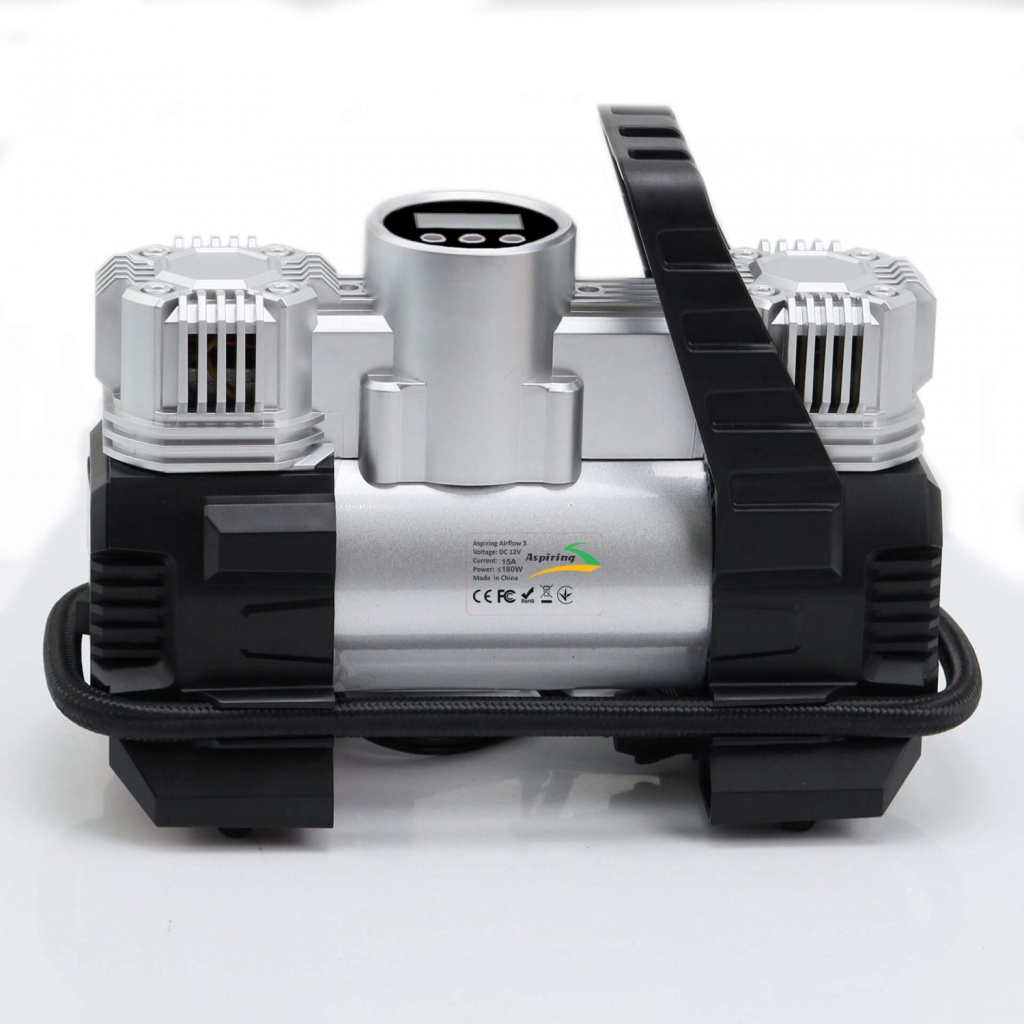Автомобільний компресор Aspiring Airflow 3 metal 85L 180W фото4