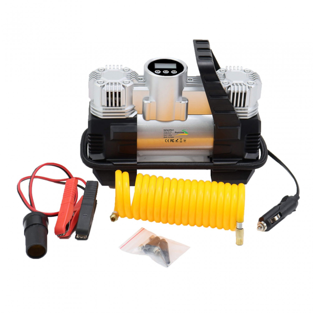 Автомобільний компресор Aspiring Airflow 3 metal 85L 180W фото6