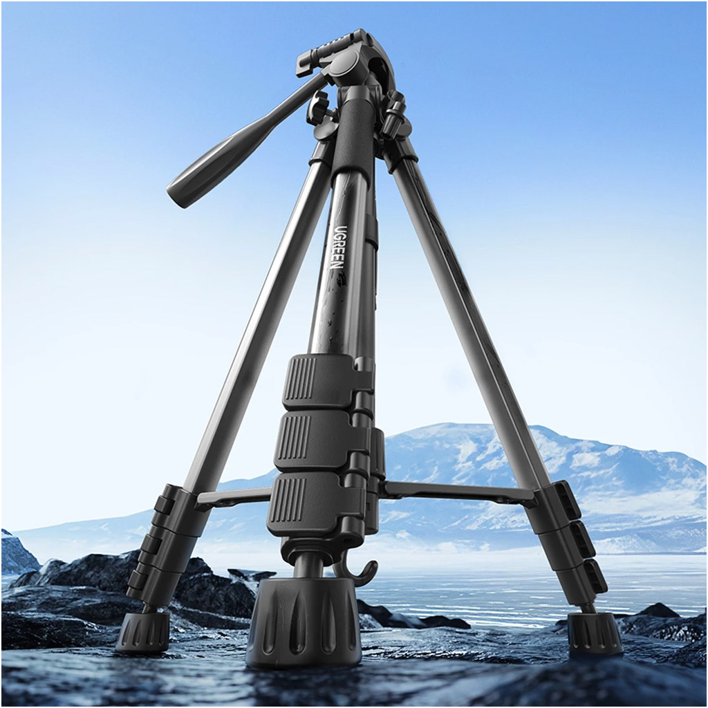 Штатив Ugreen LP661 Professional Tripod for Phone & Camera (15187) фото12