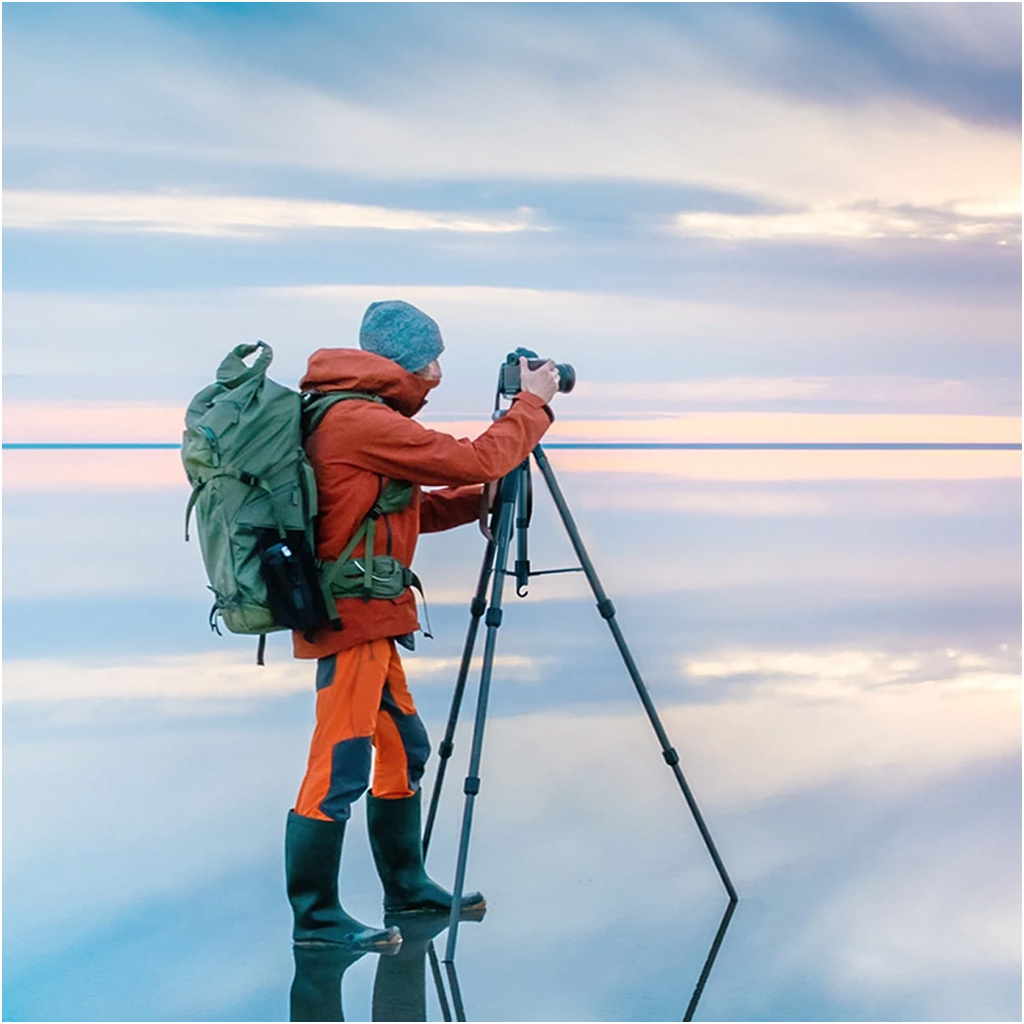 Штатив Ugreen LP661 Professional Tripod for Phone & Camera (15187) фото7