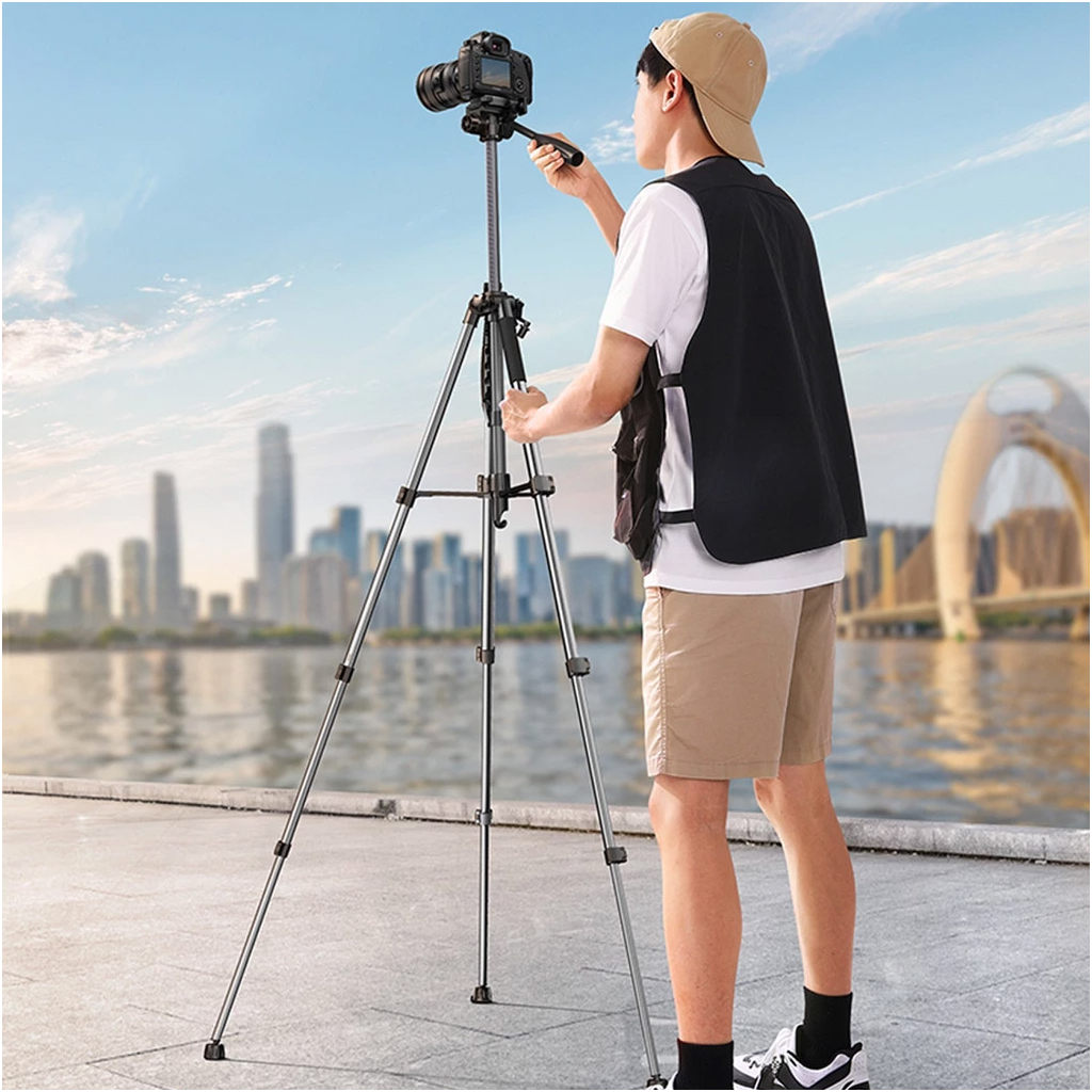Штатив Ugreen LP661 Professional Tripod for Phone & Camera (15187) фото11