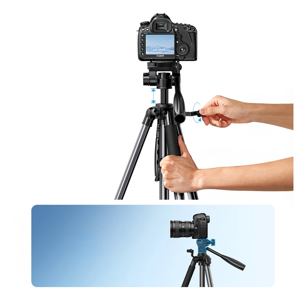 Штатив Ugreen LP661 Professional Tripod for Phone & Camera (15187) фото5