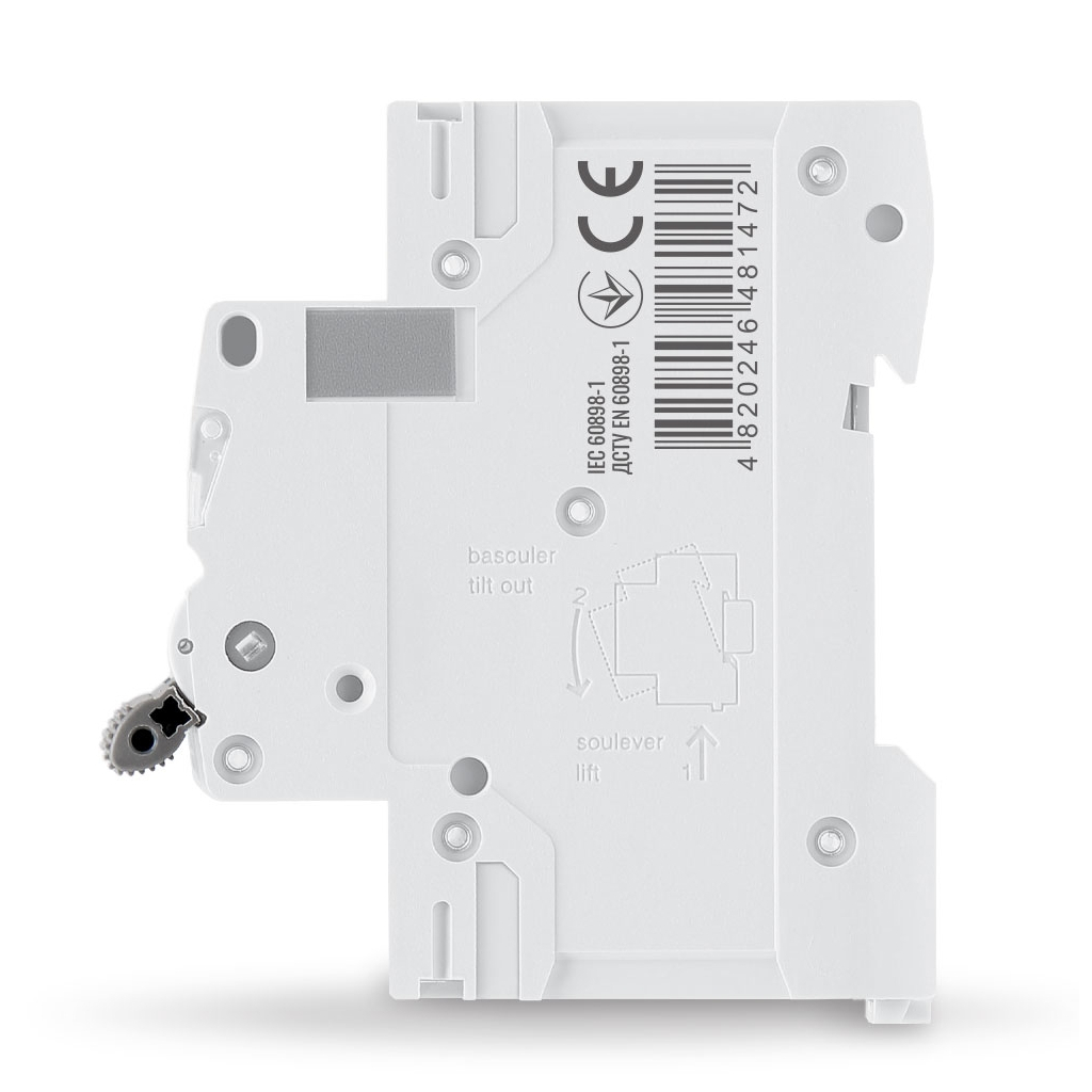 Автоматичний вимикач Videx RS6 RESIST 2п 16А 6кА С (VF-RS6-AV2C16) фото4