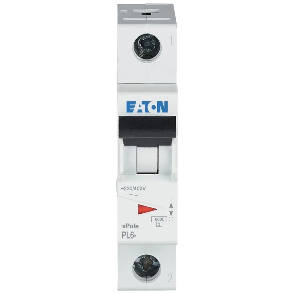 Автоматичний вимикач Eaton 1-п. М1 В 10А PL6 6кА фото2