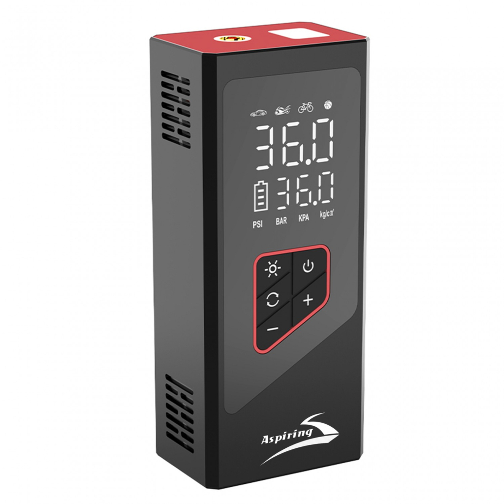 Автомобільний компресор Aspiring Storm 3 Powerbank 90W 30л фото