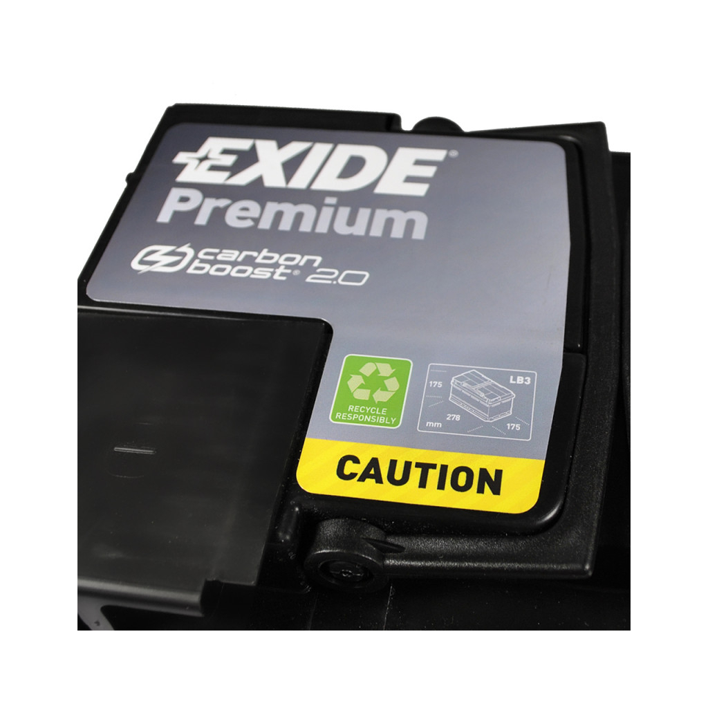 Акумулятор автомобільний EXIDE PREMIUM 72A (EA722) фото4