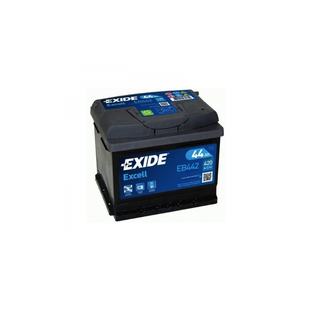 Аккумулятор автомобильный EXIDE EXCELL 44 А (EB442) фото