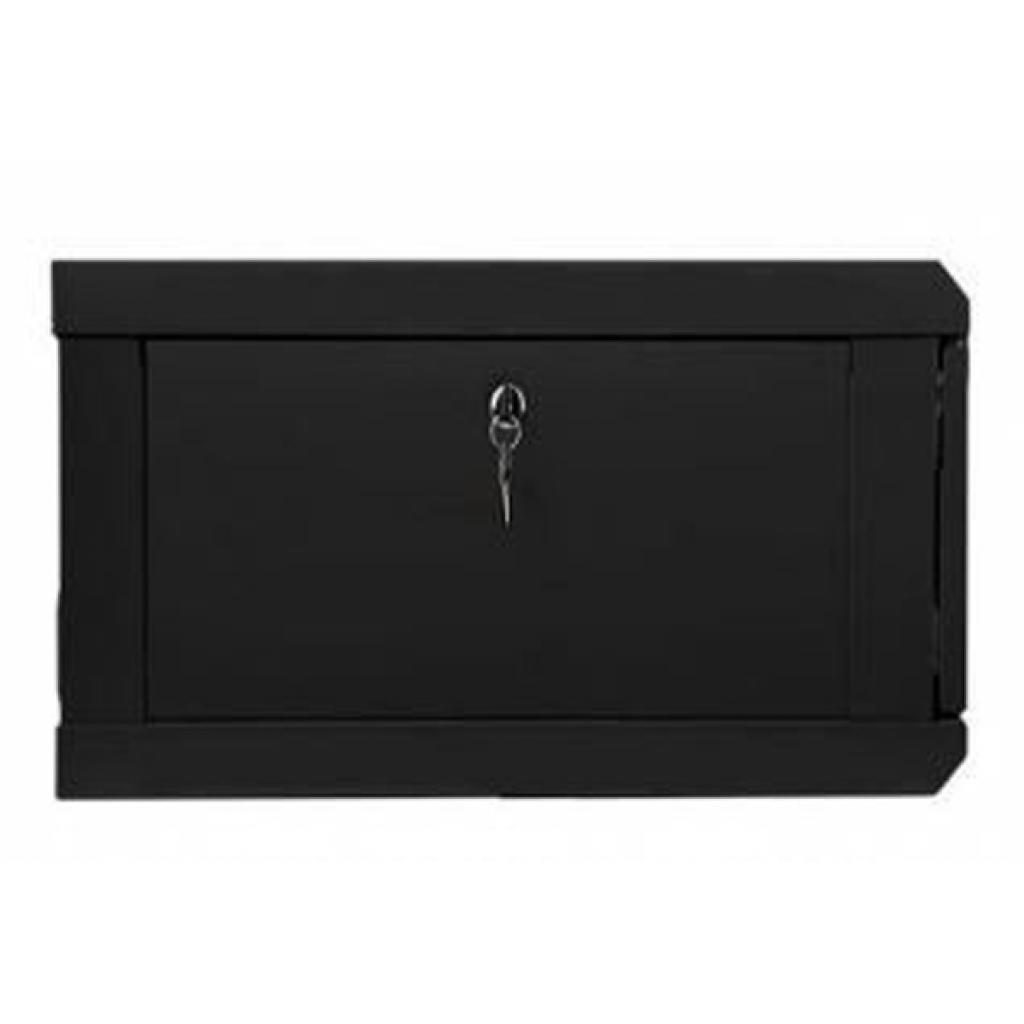 Шкаф настенный Hypernet 19", 6U, 600x450 мм, Black (WMNC-6U-FLAT-BLACK) фото2
