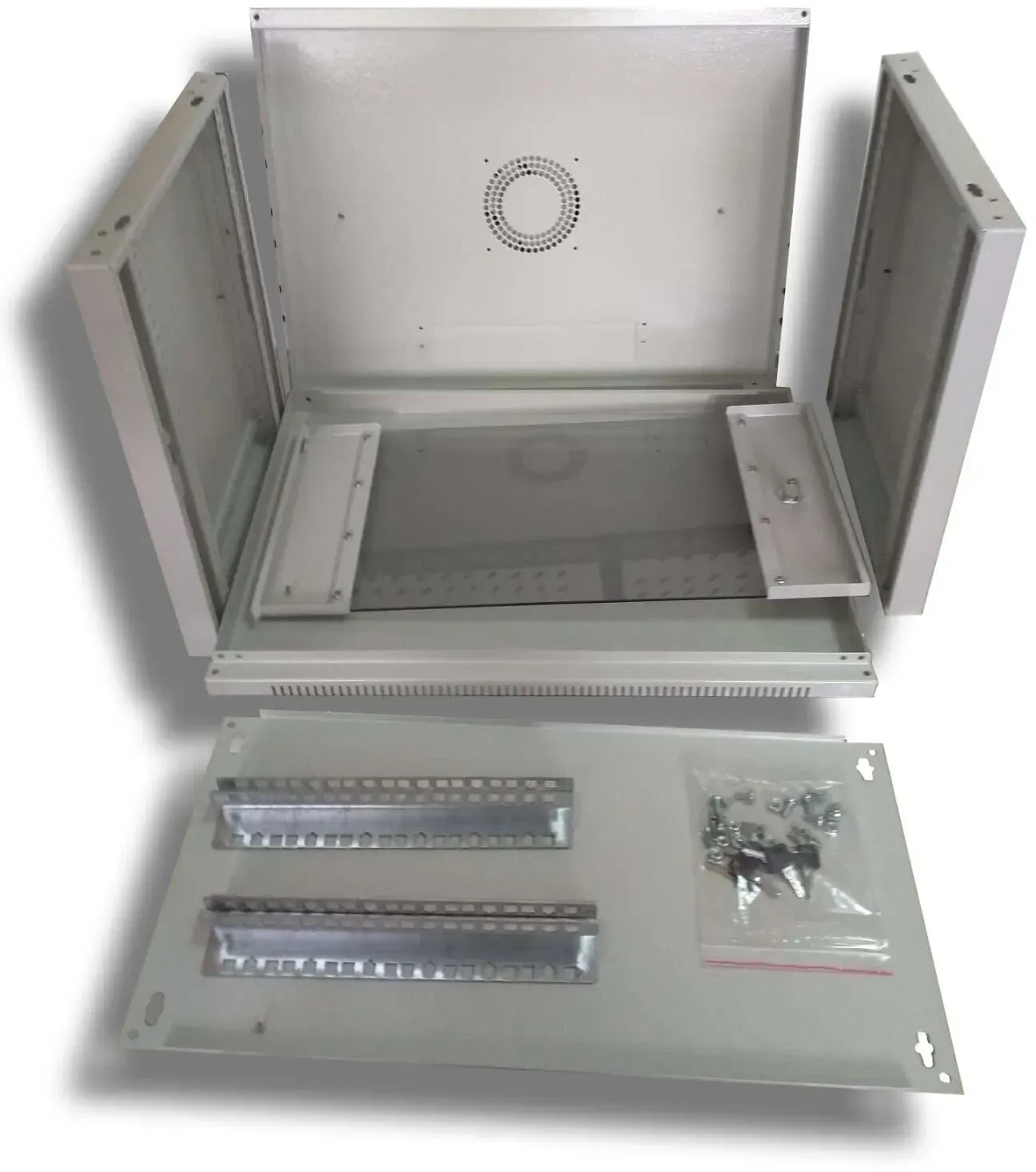 Шафа настінна Hypernet 19", 4U, 600x600 мм (WMNC66-4U-FLAT) фото