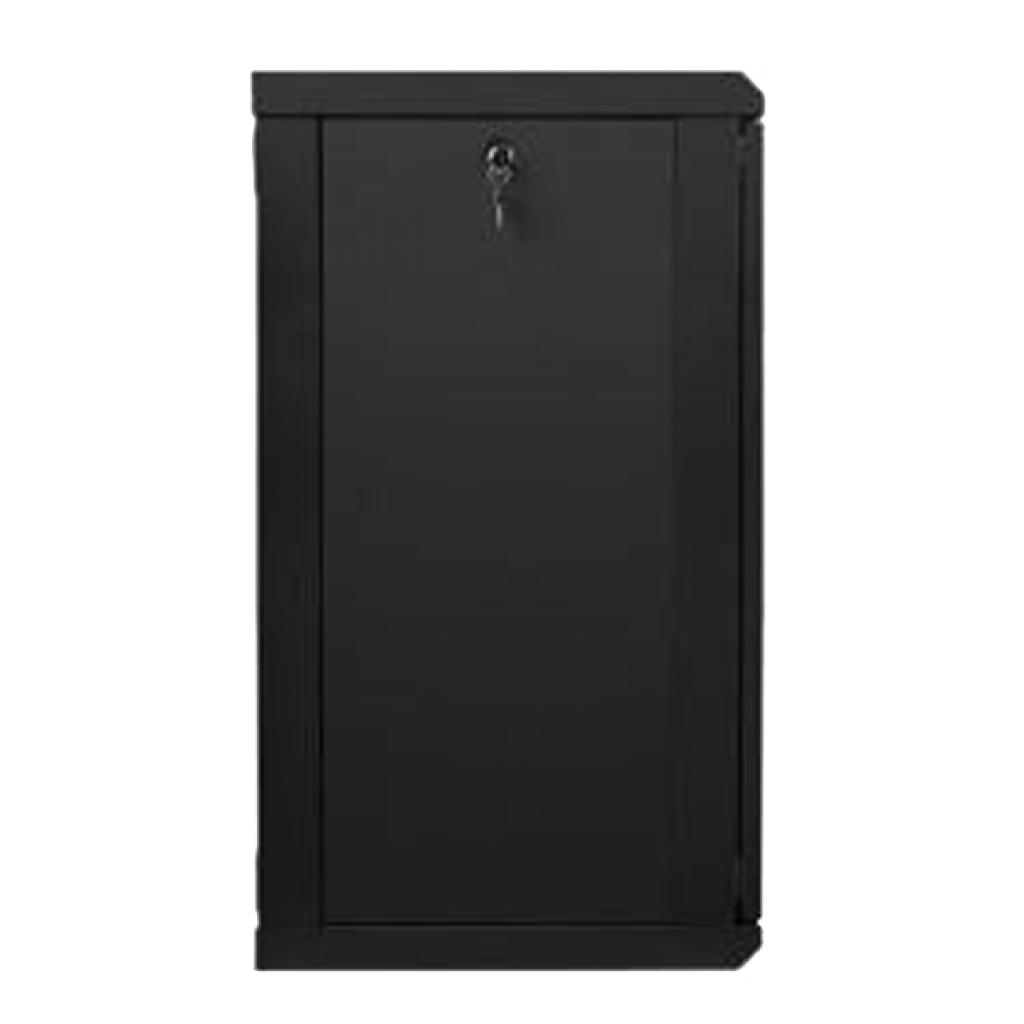 Шкаф настенный Hypernet 19", 18U, 600x450 мм, Black (WMNC-18U-FLAT-BLACK) фото2
