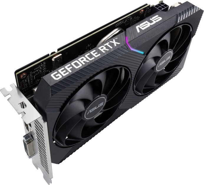 Відеокарта ASUS GeForce RTX 3050 8GB GDDR6 DUAL OC (DUAL-RTX3050-O8G-V2) фото4