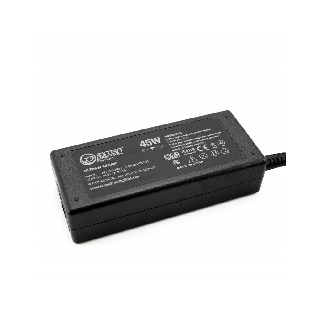 Блок питания Extradigital HP 45W 19.5V 2.31A 4.5x3.0 (PSH3862) фото