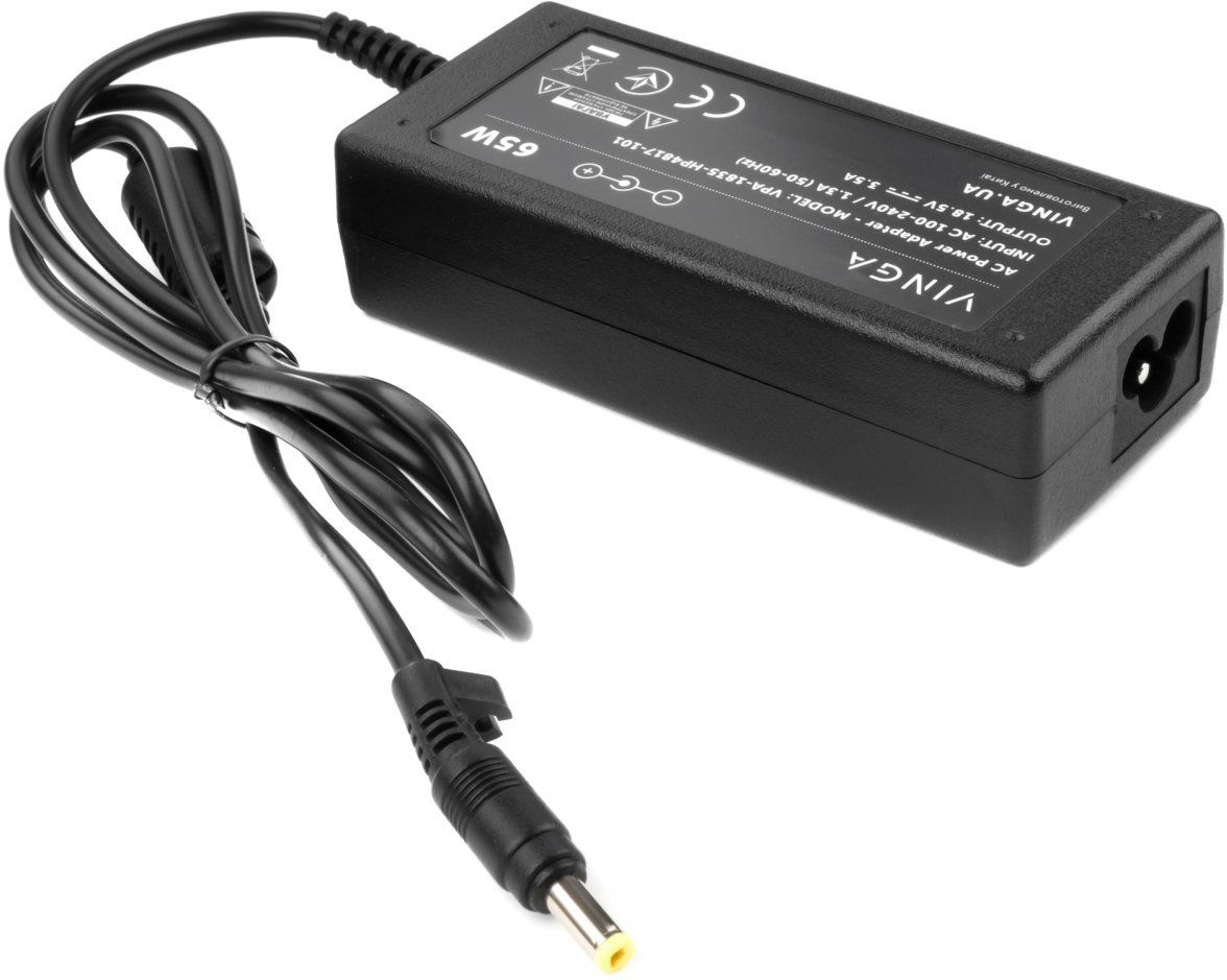 Блок питания Vinga HP 65W 18.5V 3.5A 4.8x1.7 (VPA-1835-HP4817-101) фото3