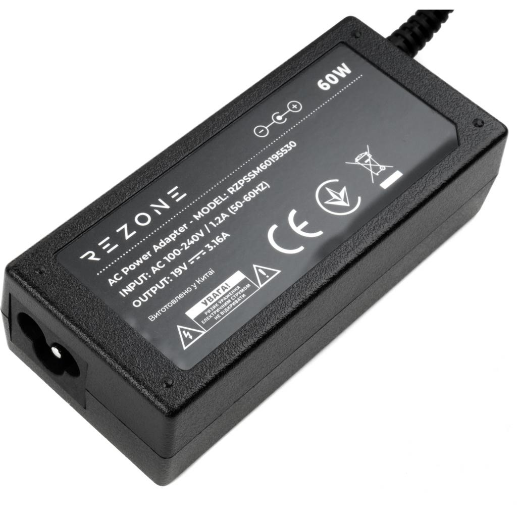 Блок питания Rezone Samsung 60W 19V 3.16A 5.5x3.0 (RZPSSM60195530) фото2