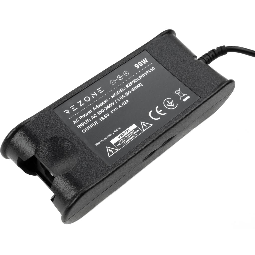 Блок питания Rezone DELL 90W 19.5V 4.62A 7.4x5.0 (RZPSDL90197450) фото2