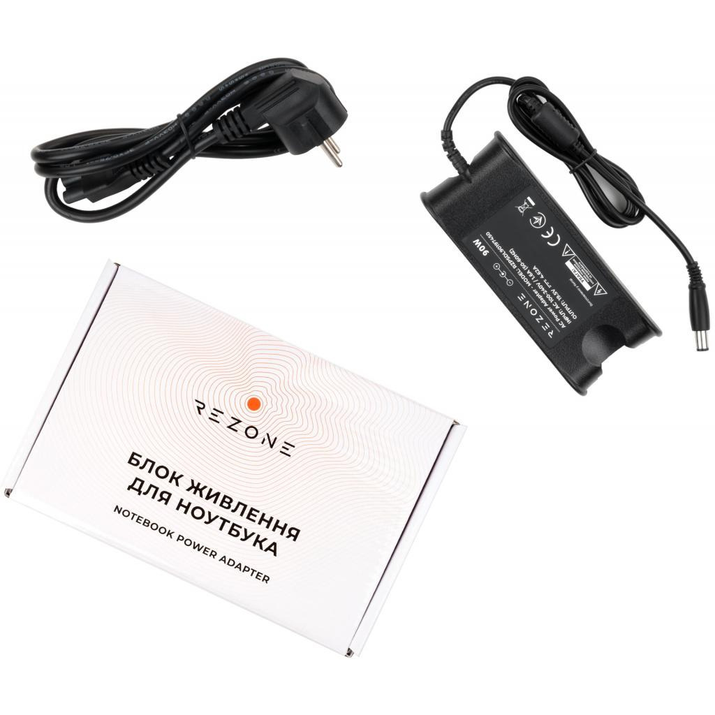 Блок питания Rezone DELL 90W 19.5V 4.62A 7.4x5.0 (RZPSDL90197450) фото4