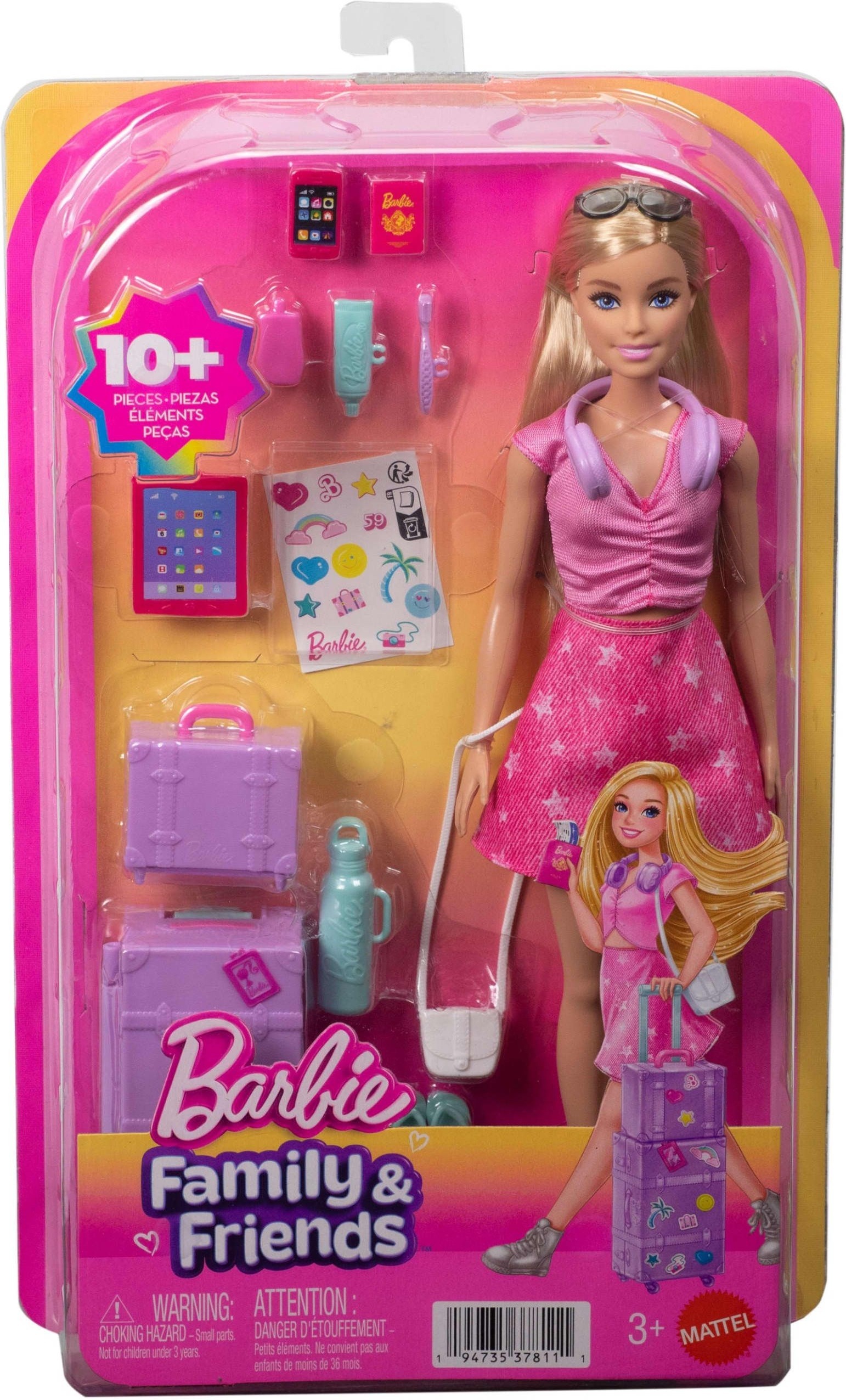 Набор Barbie с куклой Малибу Путешествие мечты (JMJ47) фото5