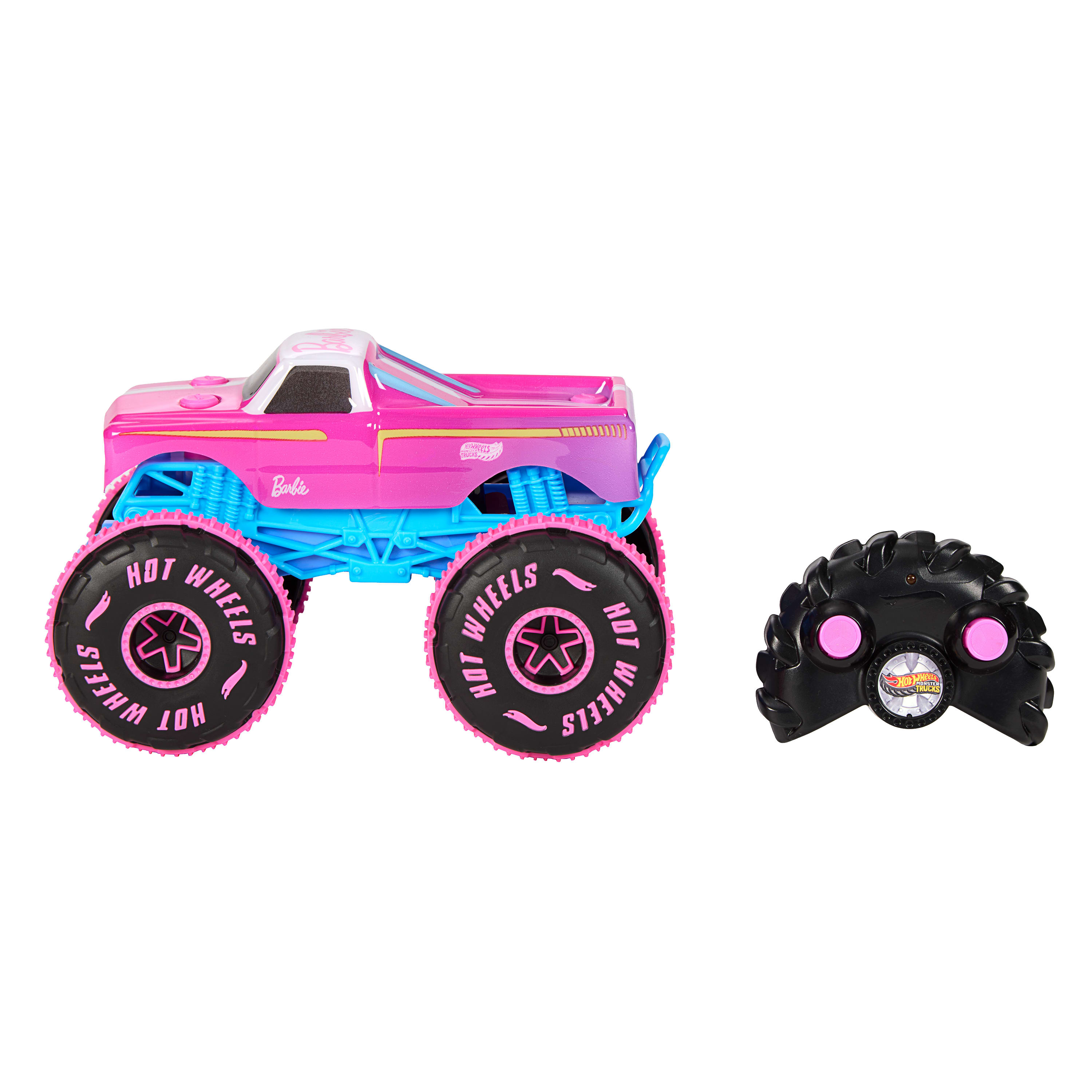 Увеличенная машинка-внедорожник 1:24 для Barbie на радиоуправлении Hot Wheels (JHW58) фото