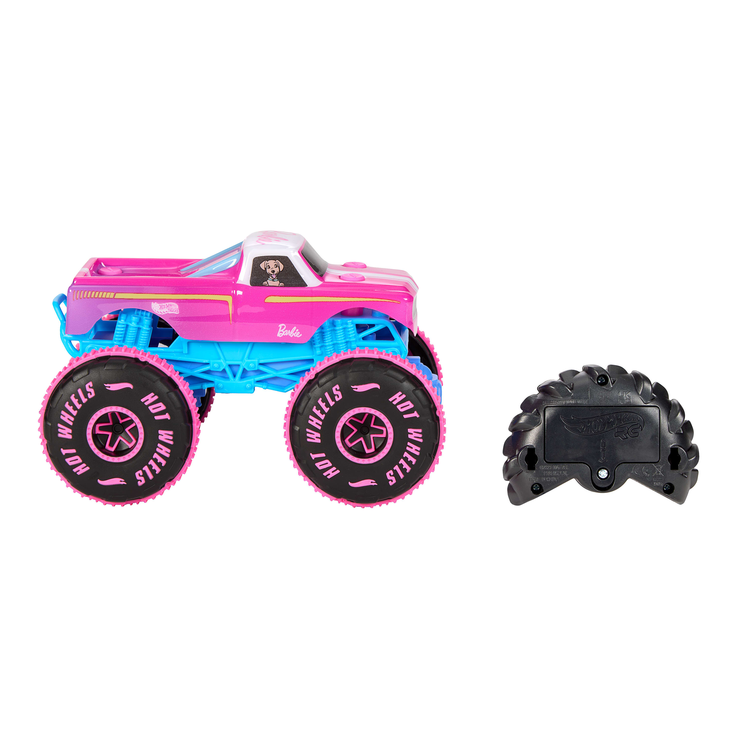 Увеличенная машинка-внедорожник 1:24 для Barbie на радиоуправлении Hot Wheels (JHW58) фото