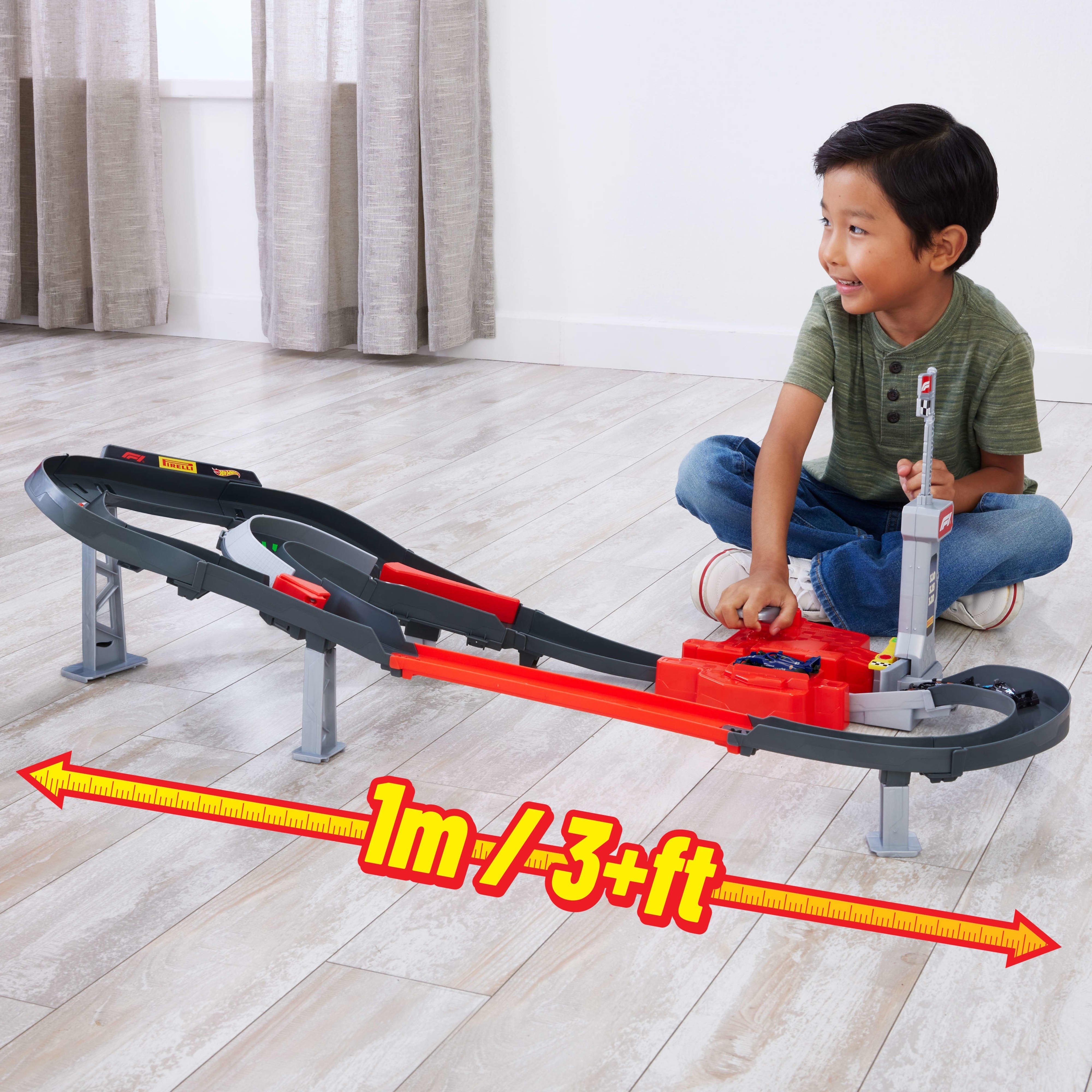Набор Трасса для гонки Формула 1 Hot Wheels (JNN32) фото6