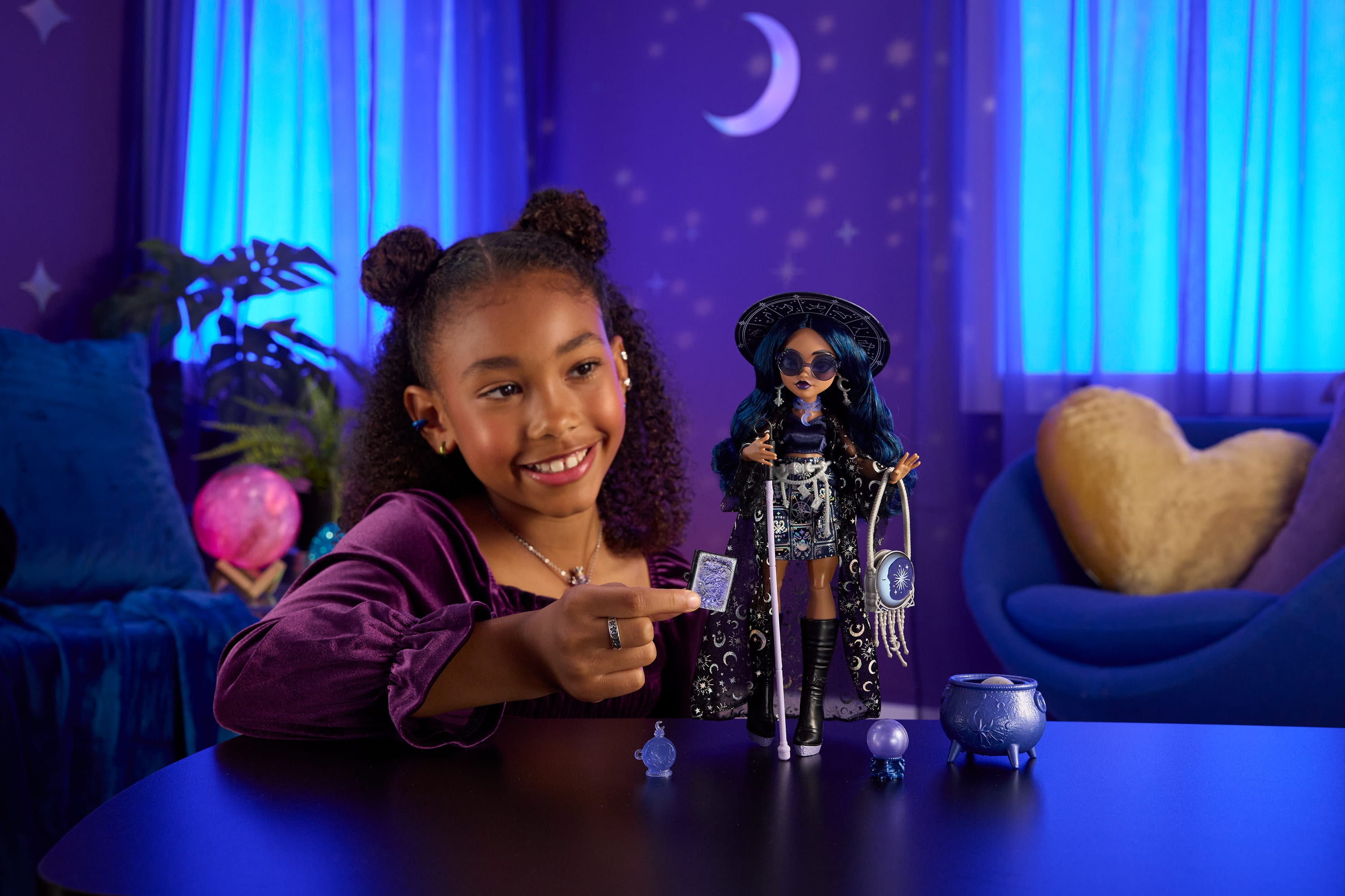 Лялька Клер Moonspell Magic від Monster High – Чаклунка-провидиця (JMB89) фото2