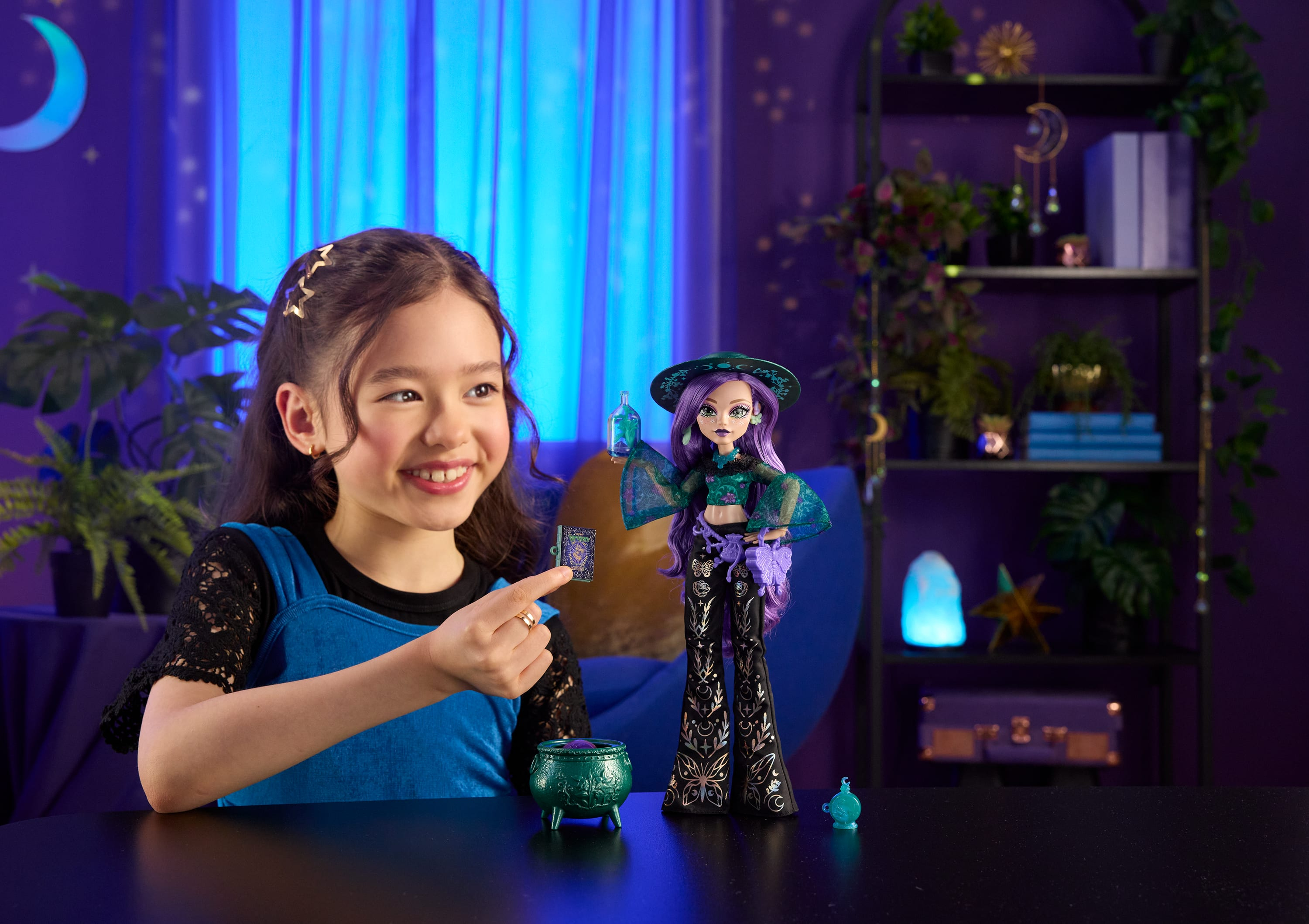 Лялька Віллоу Moonspell Magic від Monster High – Чаклунка природи (JMB92) фото2