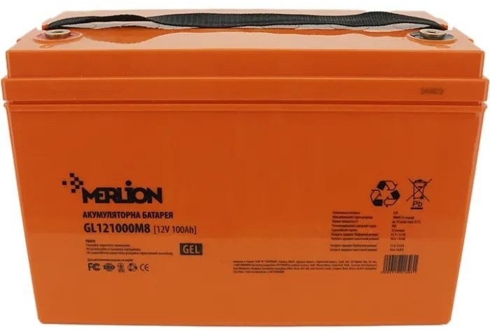 Аккумуляторна батарея Merlion 12V-100 Ah GEL (GL121000M8 GEL) фото2