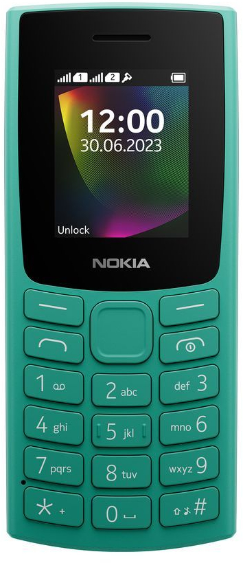 Мобильный телефон Nokia 106 DS 2023 Green (1GF019BPJ1C01) фото2