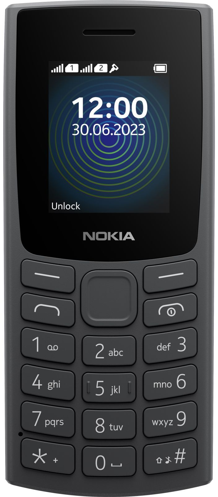 Мобильный телефон Nokia 110 DS 2023 Charcoal (1GF019FPA2C01) фото2