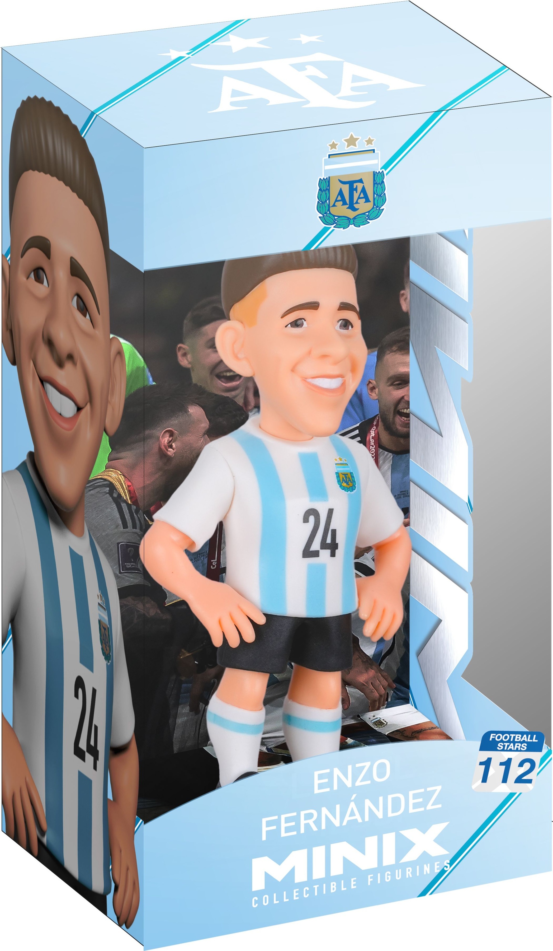 Колекційна фігурка Minix Argentina Enzo Fernandez 12 см (22625) фото5