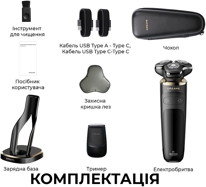 Електробритва Dreame S9 (AS03A) фото2