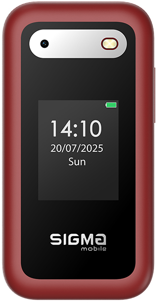 Мобильный телефон Sigma X-style 281 Clik Red (4827798151426) фото4