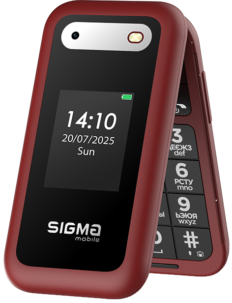 Мобильный телефон Sigma X-style 281 Clik Red (4827798151426) фото3