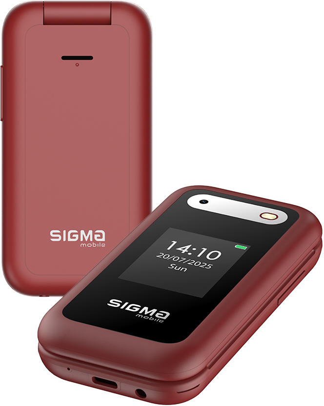 Мобильный телефон Sigma X-style 281 Clik Red (4827798151426) фото2