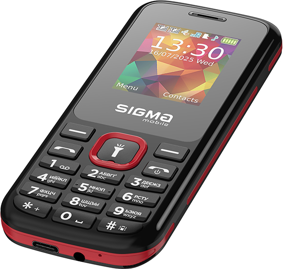 Мобильный телефон Sigma X-style 171 Mini Black-Red (4827798813744) фото3