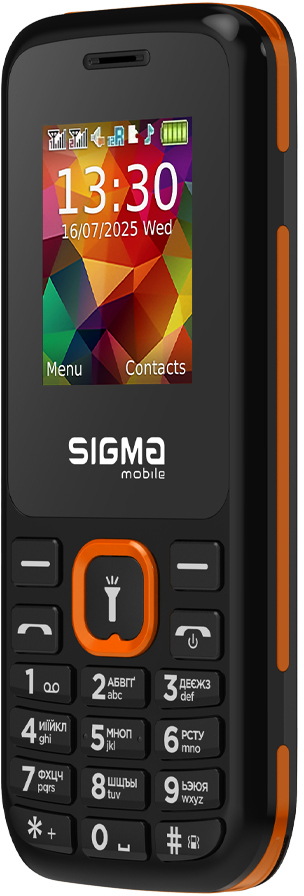 Мобільний телефон Sigma X-style 171 Mini Black-Orange (4827798813737) фото