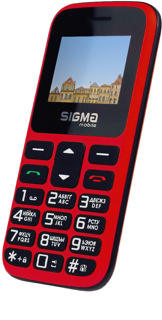 Мобильный телефон Sigma Comfort 50 HIT2020 Red (4827798120958) фото2