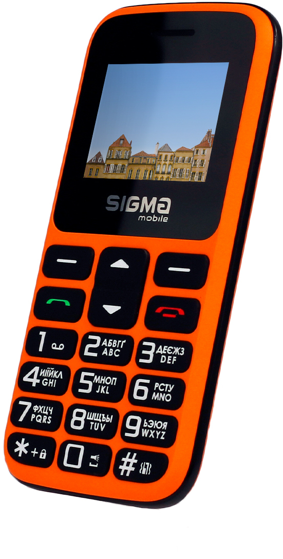 Мобильный телефон Sigma Comfort 50 HIT2020 Оrange (4827798120934) фото2