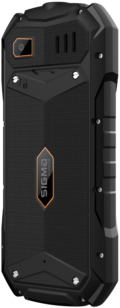 Мобильный телефон Sigma X-treme PV68 Black Orange (4827798738221) фото5