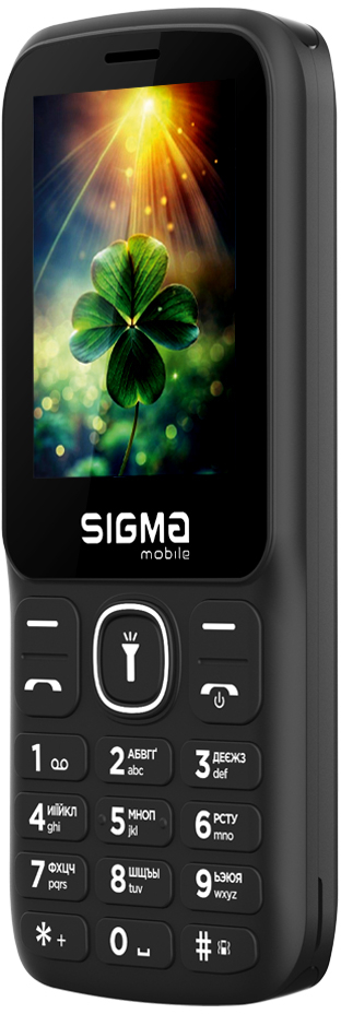 Мобильный телефон Sigma X-style 242 Lucky Black (4827798792919) фото2