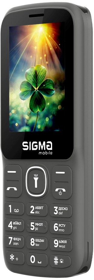 Мобильный телефон Sigma X-style 242 Lucky Grey (4827798792926) фото2