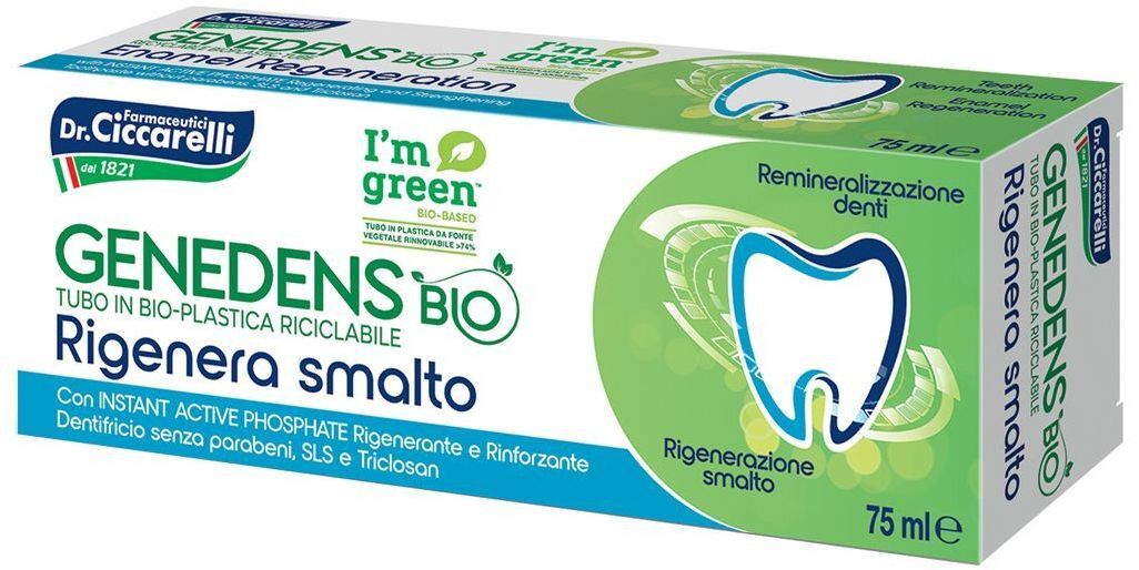 Зубная паста Dr. Ciccarelli Genedens Bio Regenerating Toothpaste Регенерирующая 75 мл (8002140021107) фото