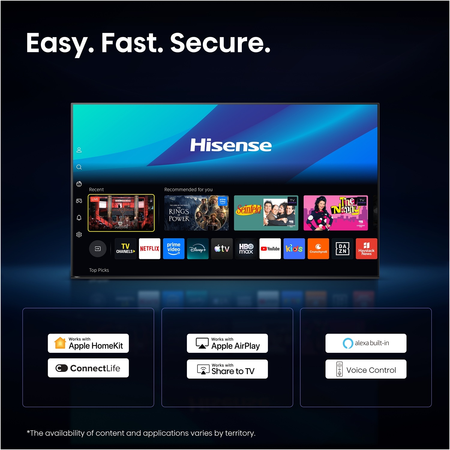 Телевизор Hisense QLED 43E7S фото12